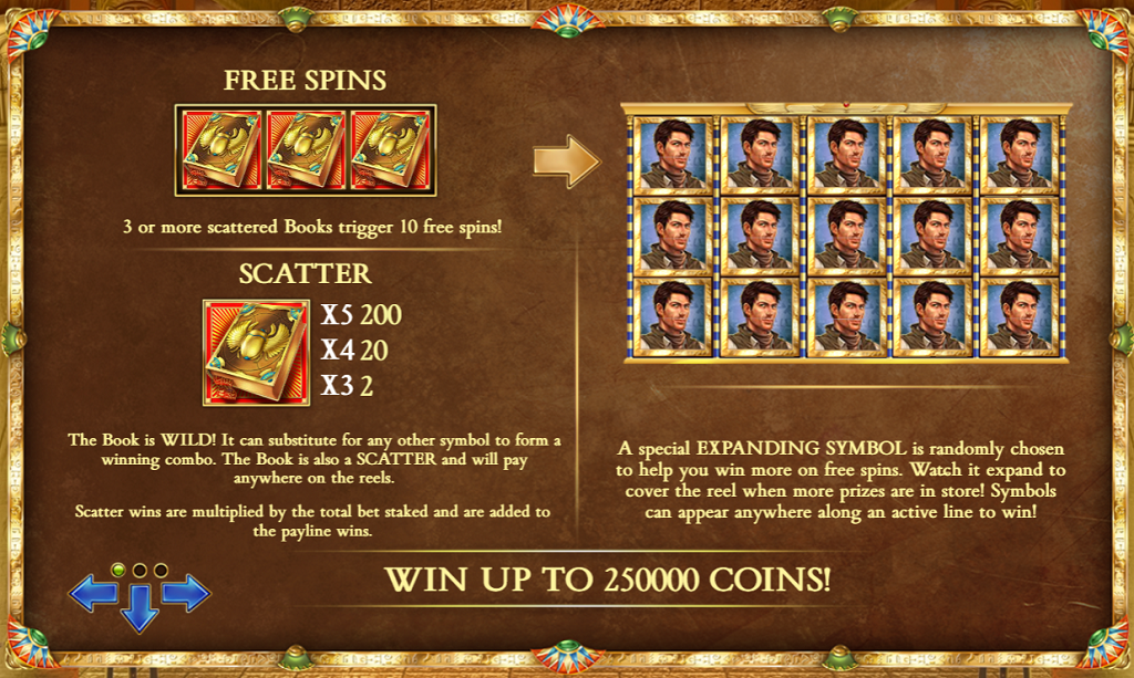 Book of Dead slot igra Funkcija besplatnih spinova